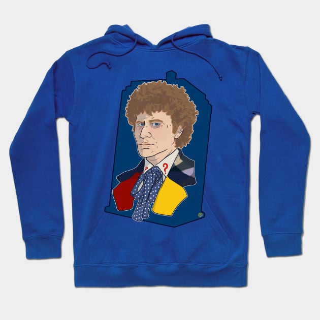 The Sixth Doctor Hoodie by ArtOfTheNerd